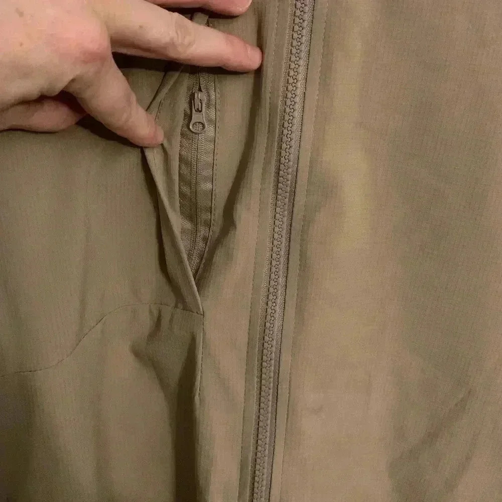 NWT Grand Running Club Marco Jacket in Taupe/Oatmeal/Tan, Mens size Large - Picture 5 of 10